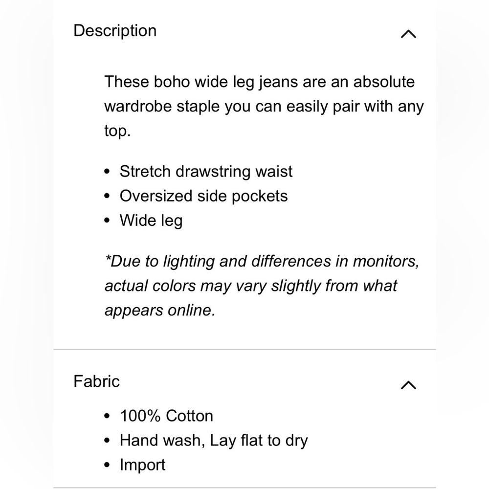 Listicle Wide Leg Drawstring Pants - Picture 7 of 8